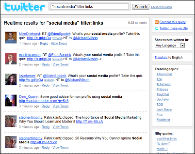 Twitter Search